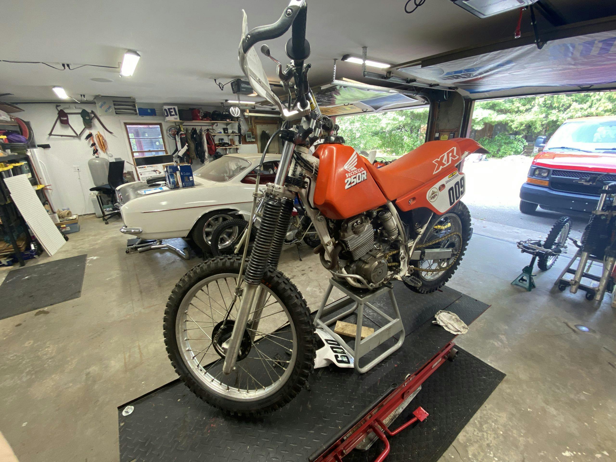XR250 with XR200 front end