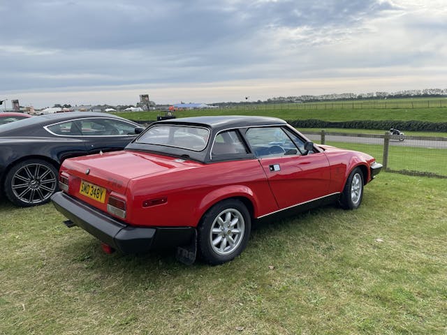 Triumph TR8 at Goodwood