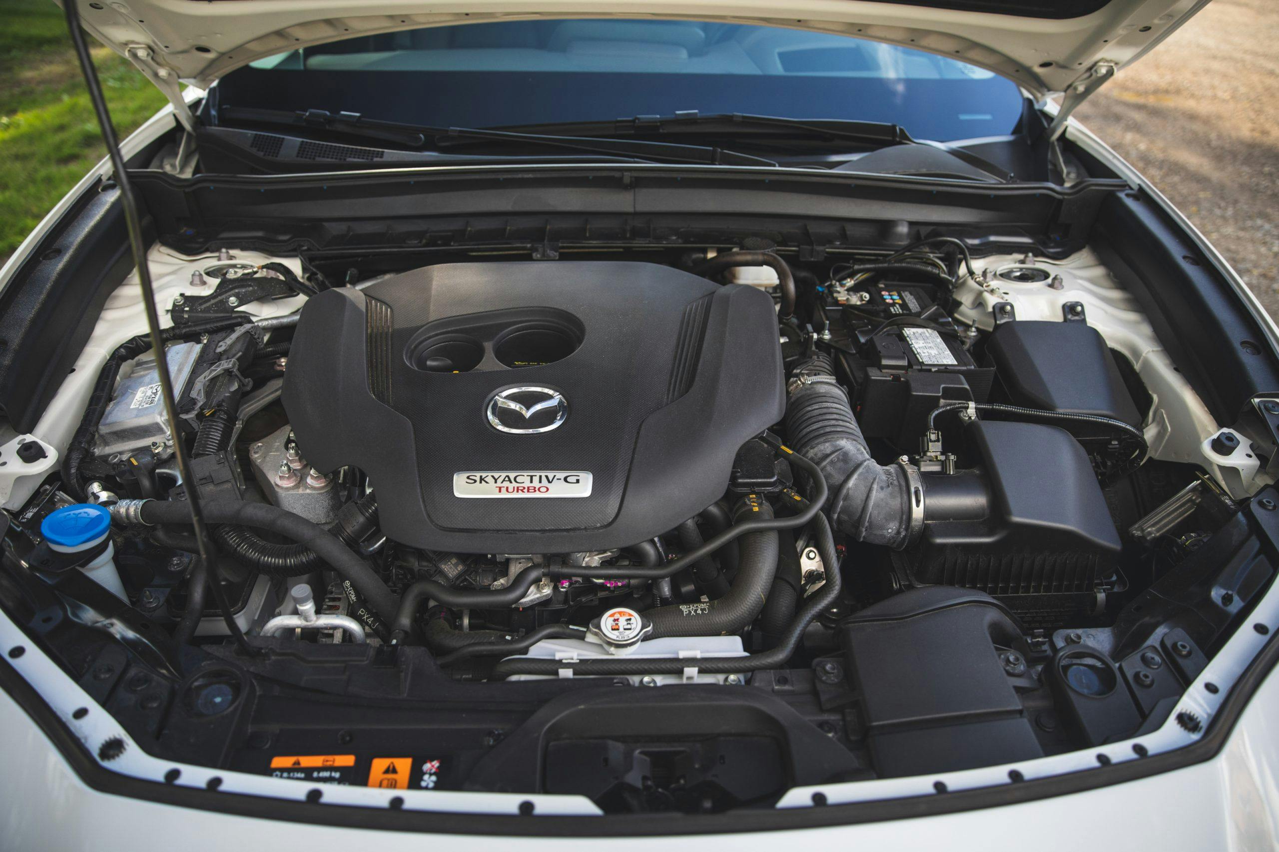 Mazda CX30 engine bay