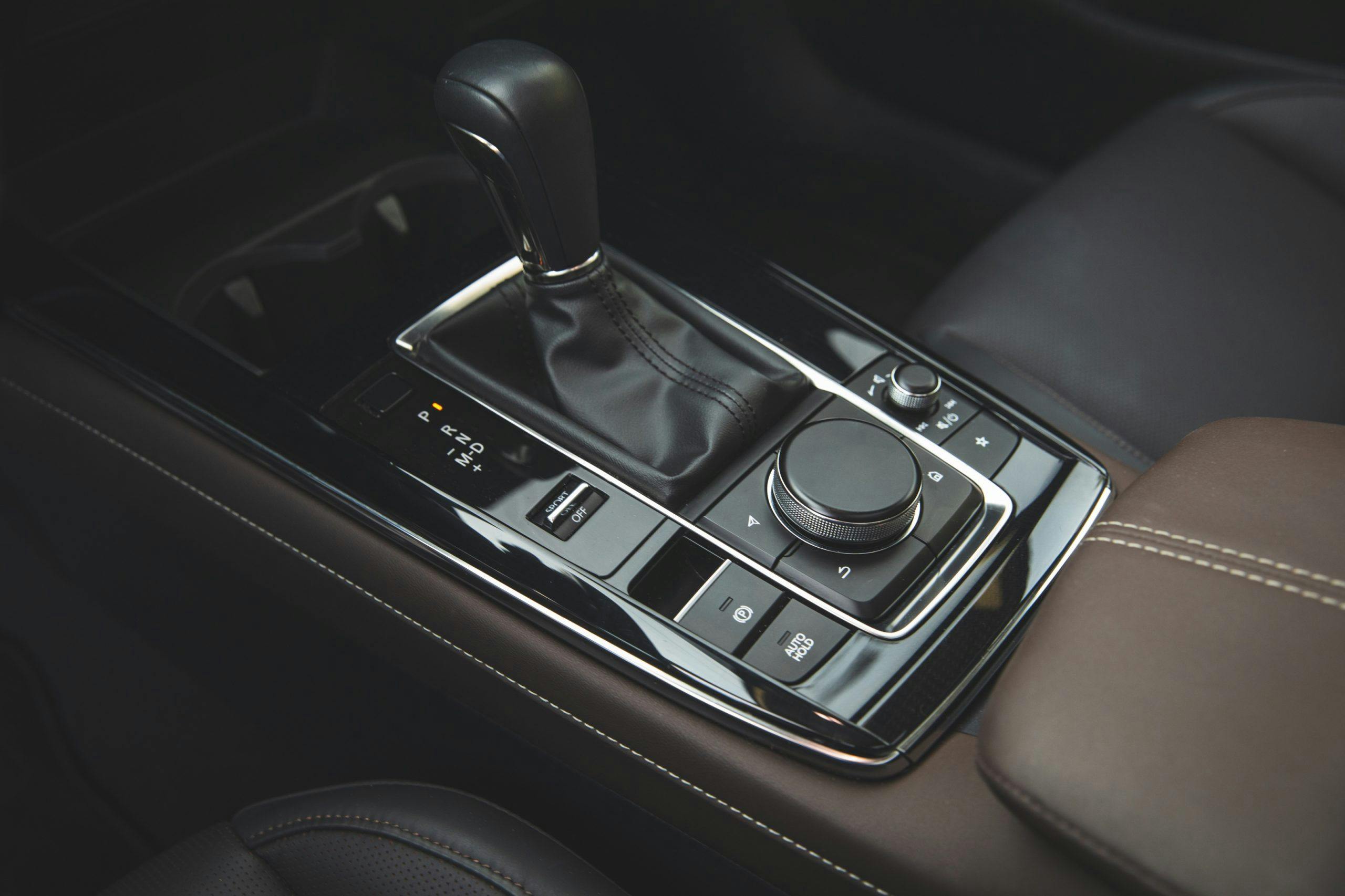 Mazda CX30 interior center console