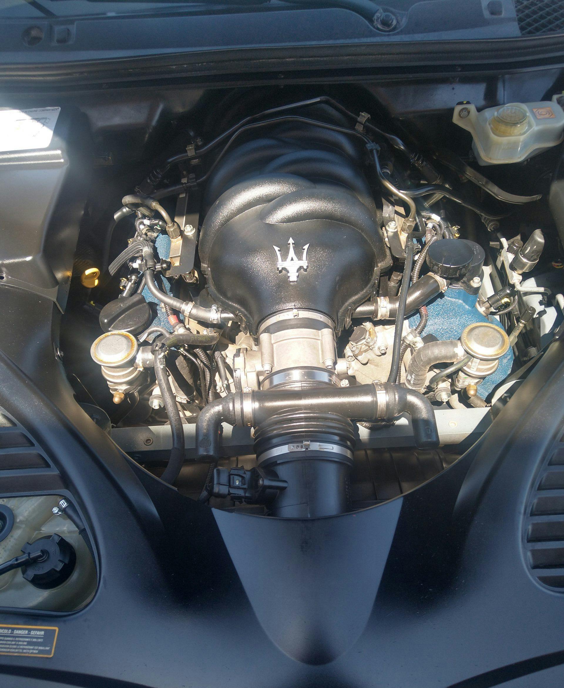 Maserati Quattroporte engine