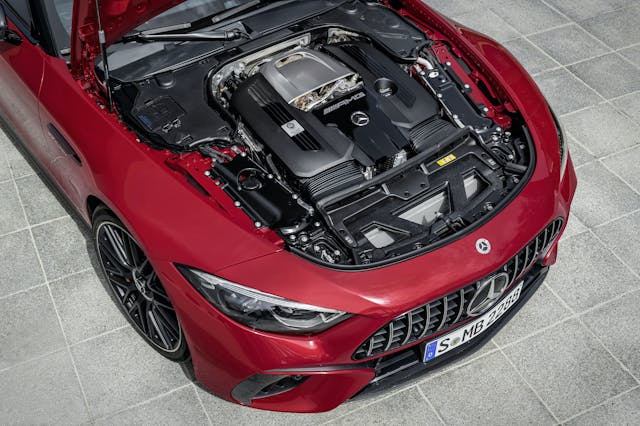 Mercedes-AMG SL 63 engine bay