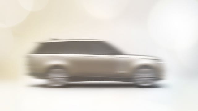 2022 Range Rover teaser