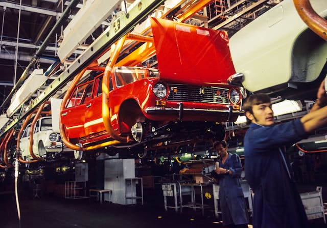 VAZ Togliatti Lada assembly line