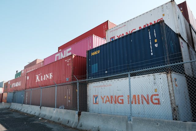 Supply Chain Shipping Containers