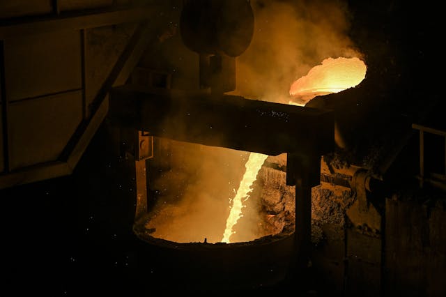 Chinese steel manufacturing molten pour