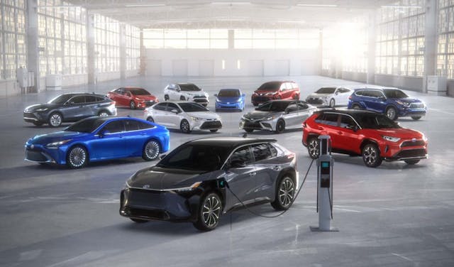 2021 Toyota Electrified Vehicle Lineup