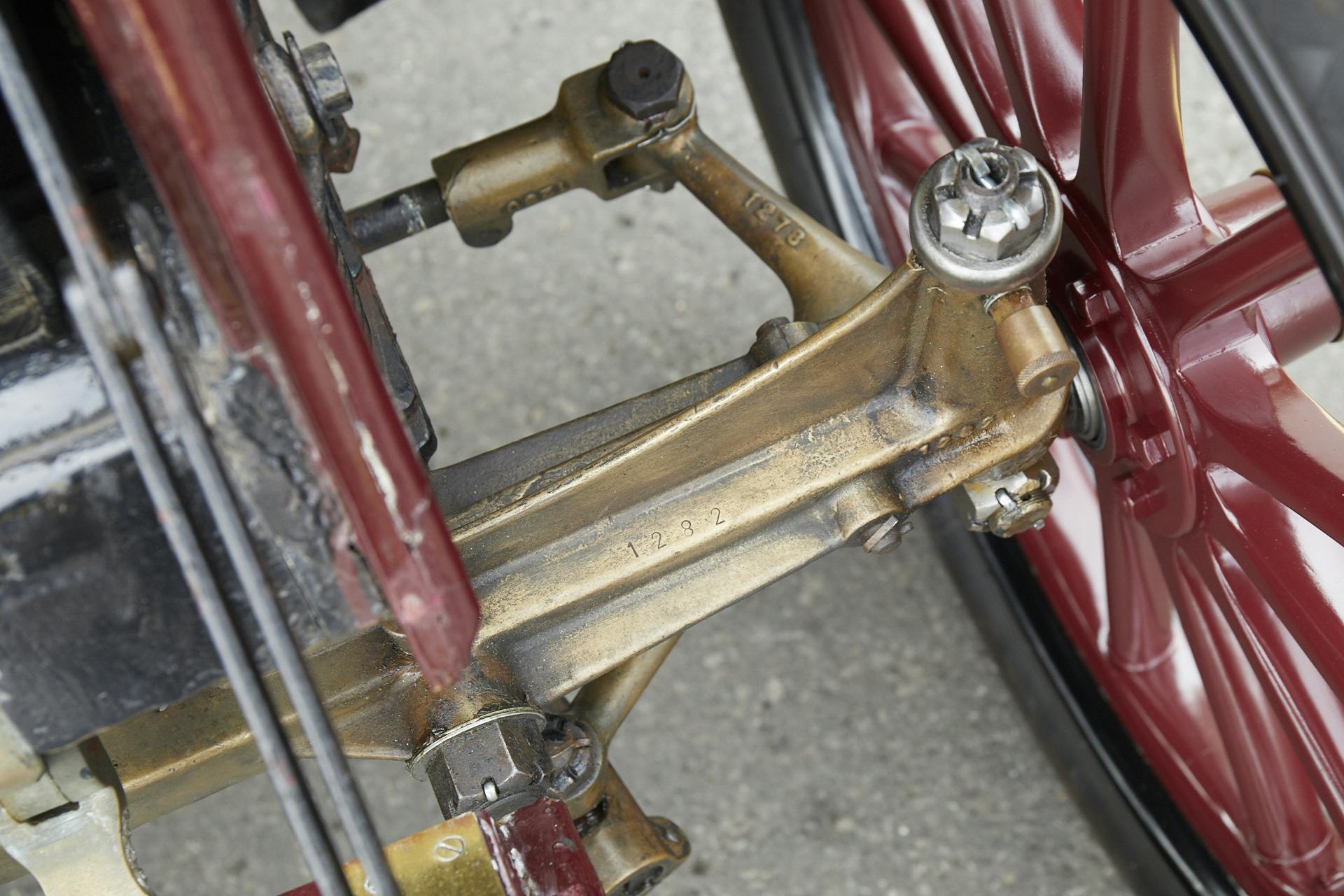 1903 Knox steering linkages