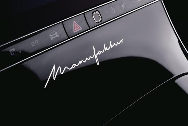 Mercedes-Benz MANUFAKTUR label