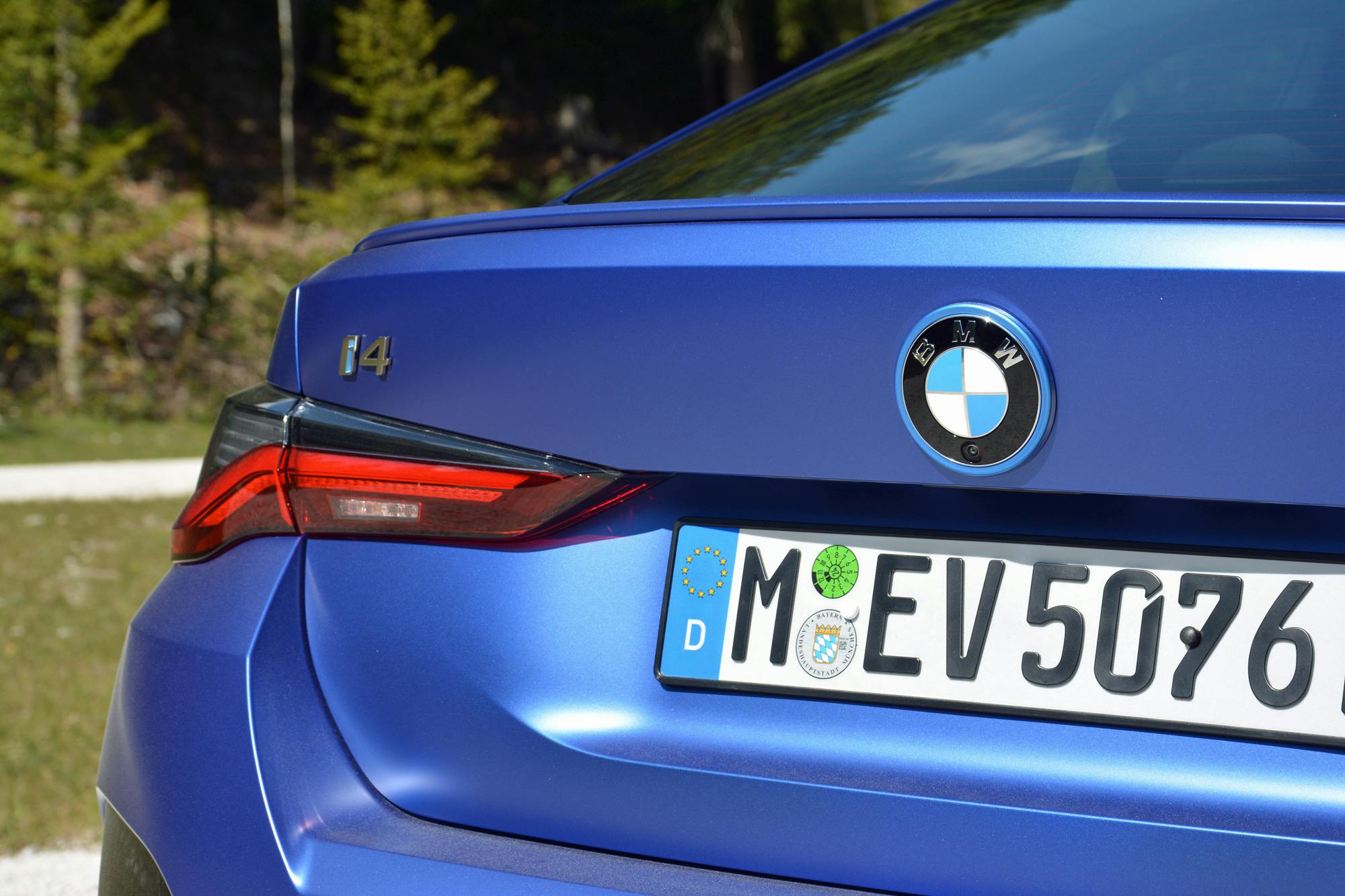2022 BMW i4 M50 rear close