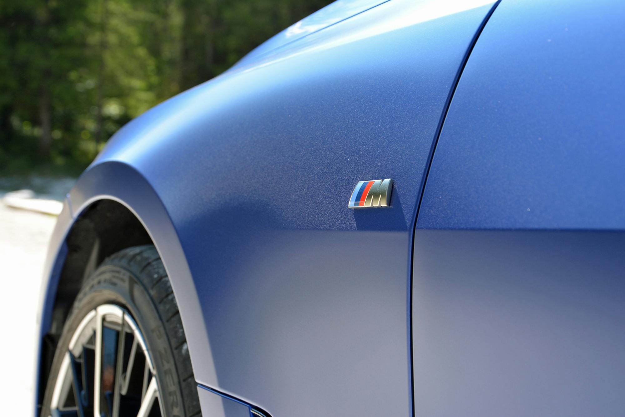 2022 BMW i4 M50 badge