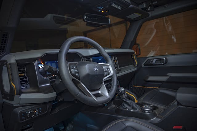 2021 Ford Bronco Badlands interior
