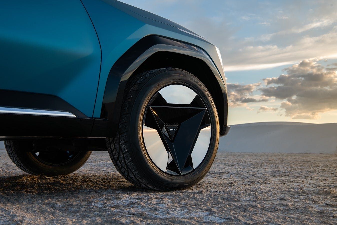 Kia Concept EV9 electric SUV wheel