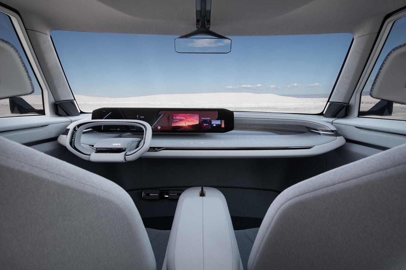 Kia Concept EV9 electric SUV interior