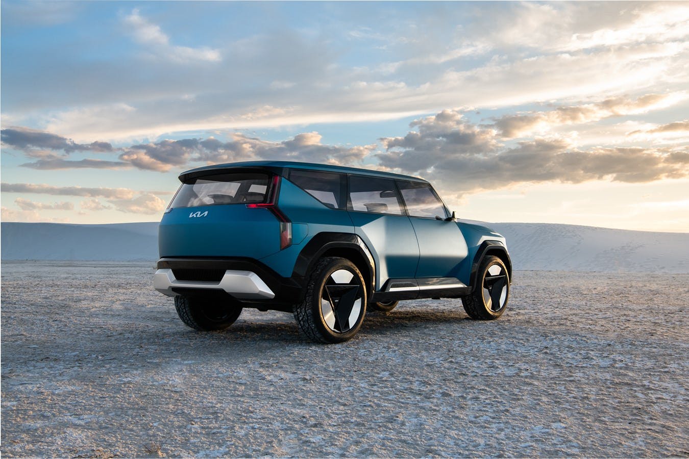 Kia Concept EV9 electric SUV rear