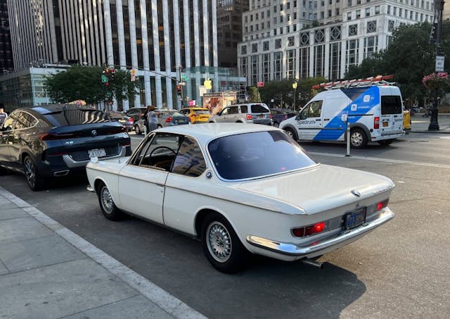 1967 BMW 2000CS rear three-quarter