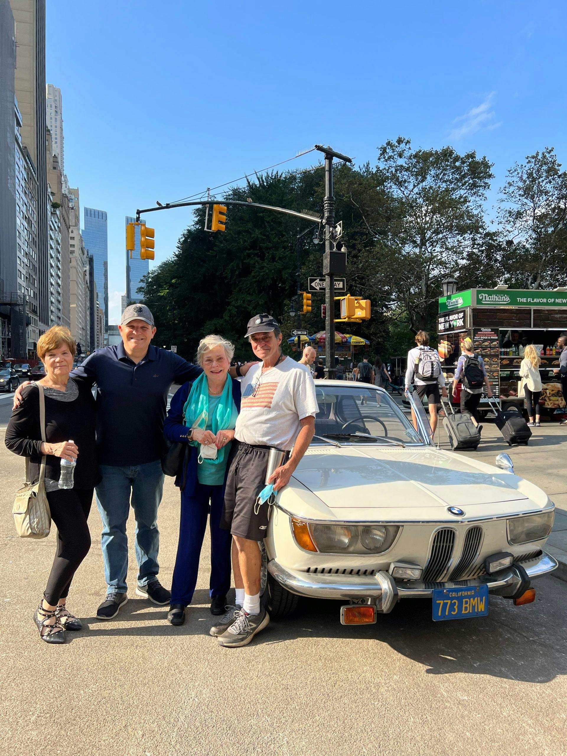 1967 BMW 2000CS owners reunion