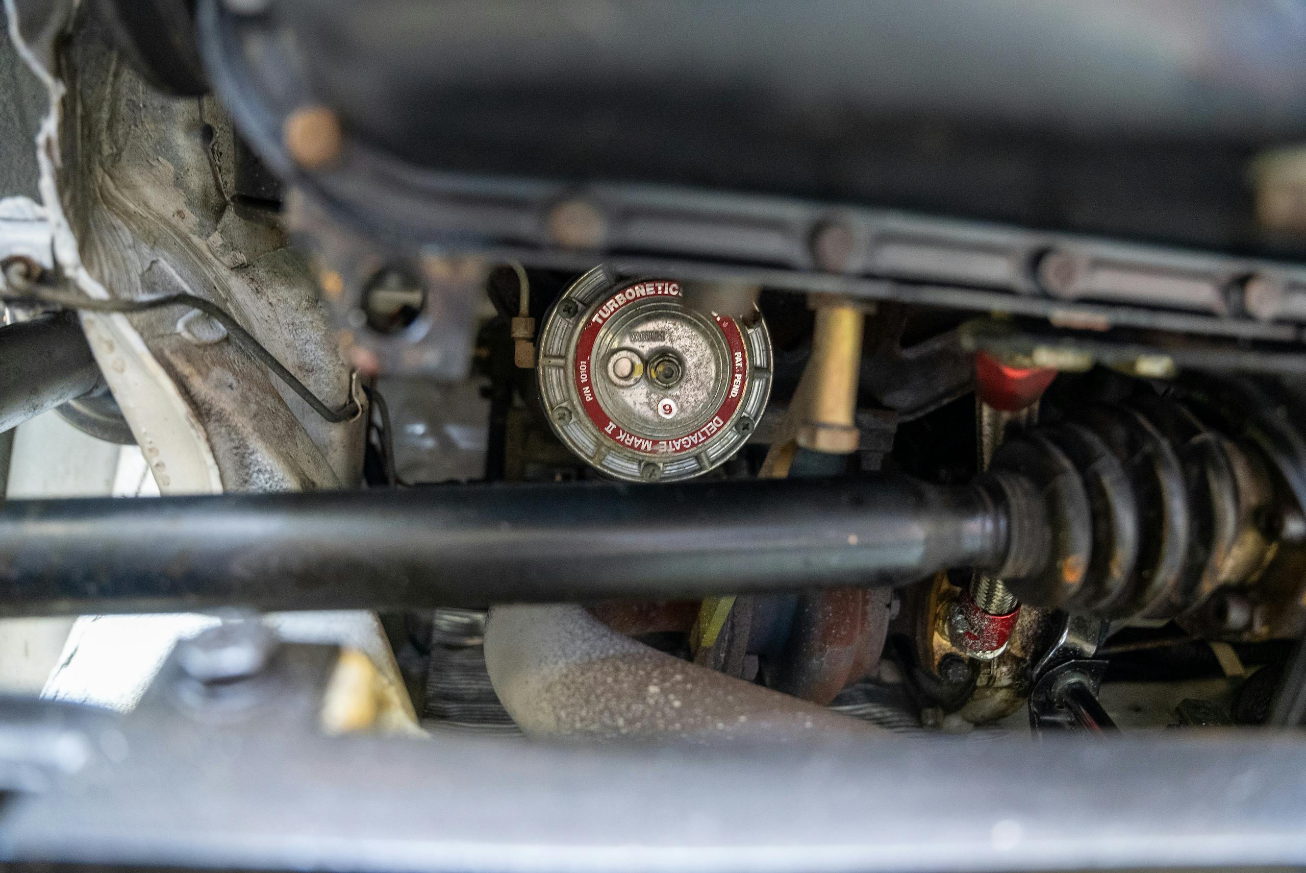 1983 Volkswagen Rabbit GTI Callaway hot hatch engine detail