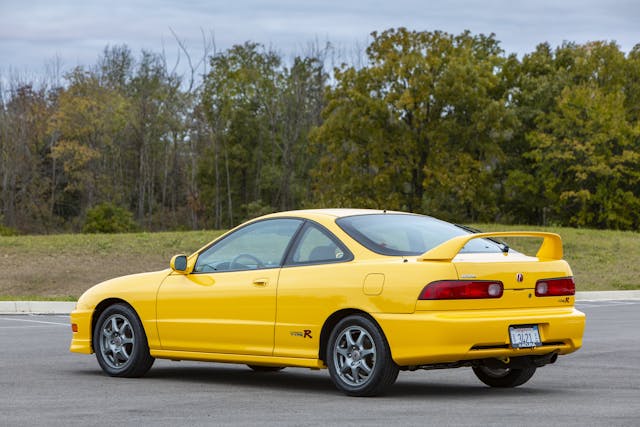 2001 Acura Integra Type R rear three-quarter