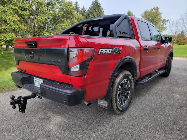 2021 Nissan Titan Pro-4X rear