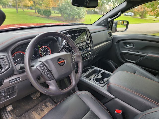 2021 Nissan Titan Pro-4X interior