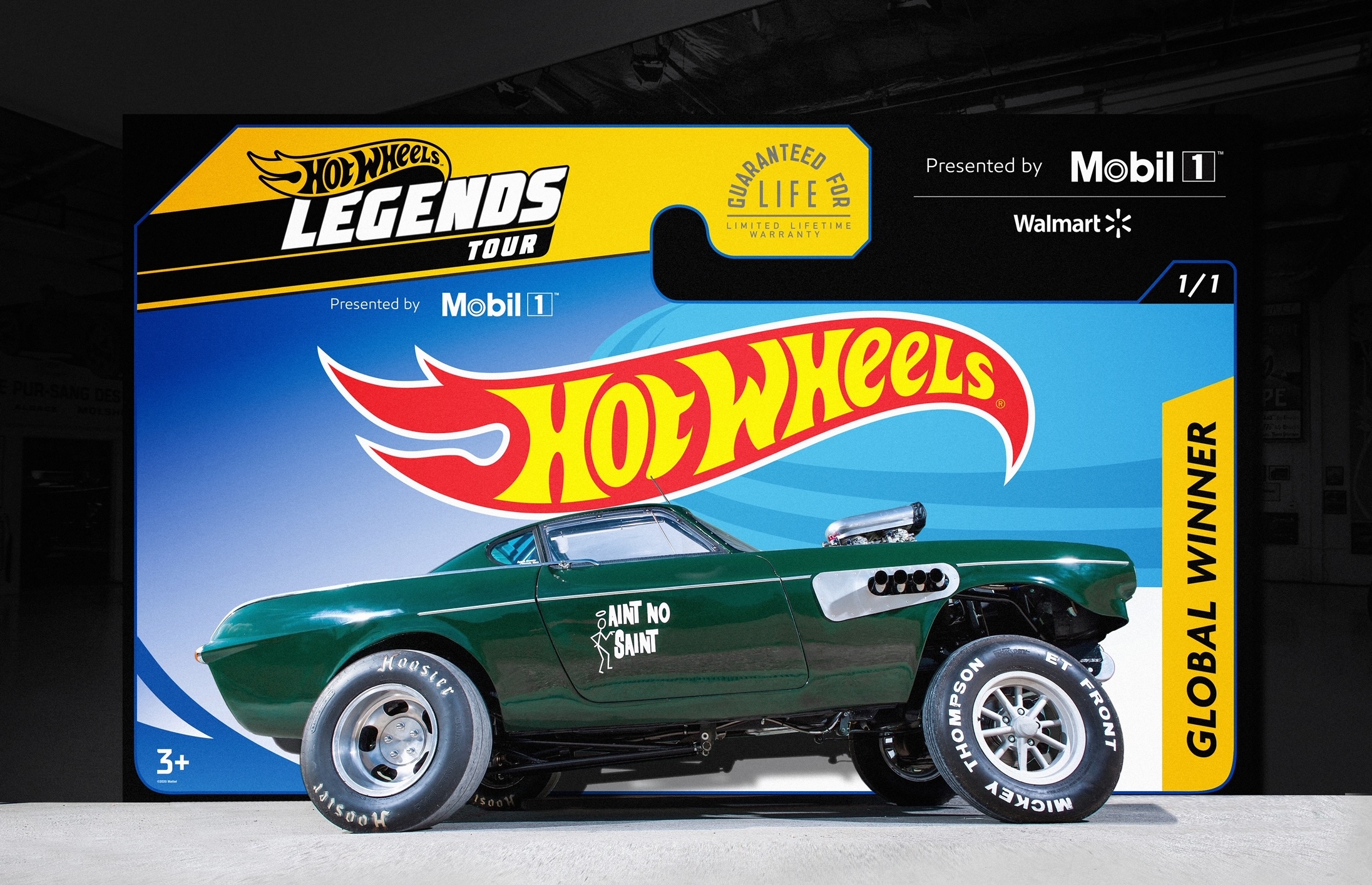 ホットウィール　スーパートレジャーハント Volvo Gasser 1/64 2024 Hot Wheels Super Treasure Hunt Volvo P1800 Gasser