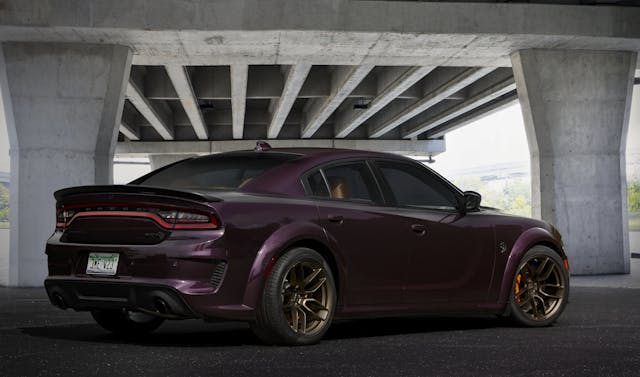 2022 Dodge Charger SRT Hellcat Redeye Widebody Jailbreak rear three quarter