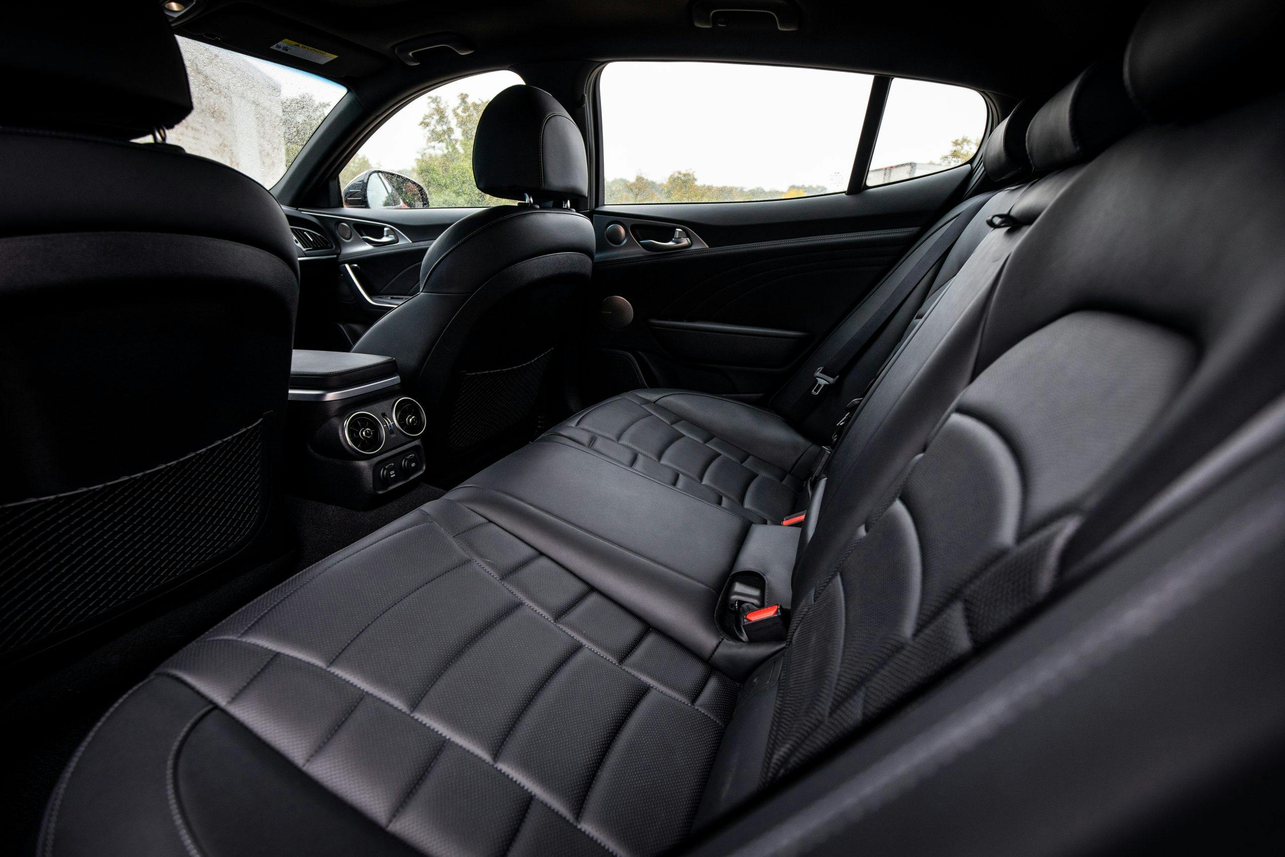 2022 Kia Stinger GT2 AWD interior rear seat