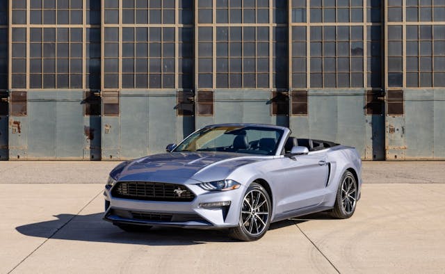 2022 Ford Mustang Coastal front three quarter