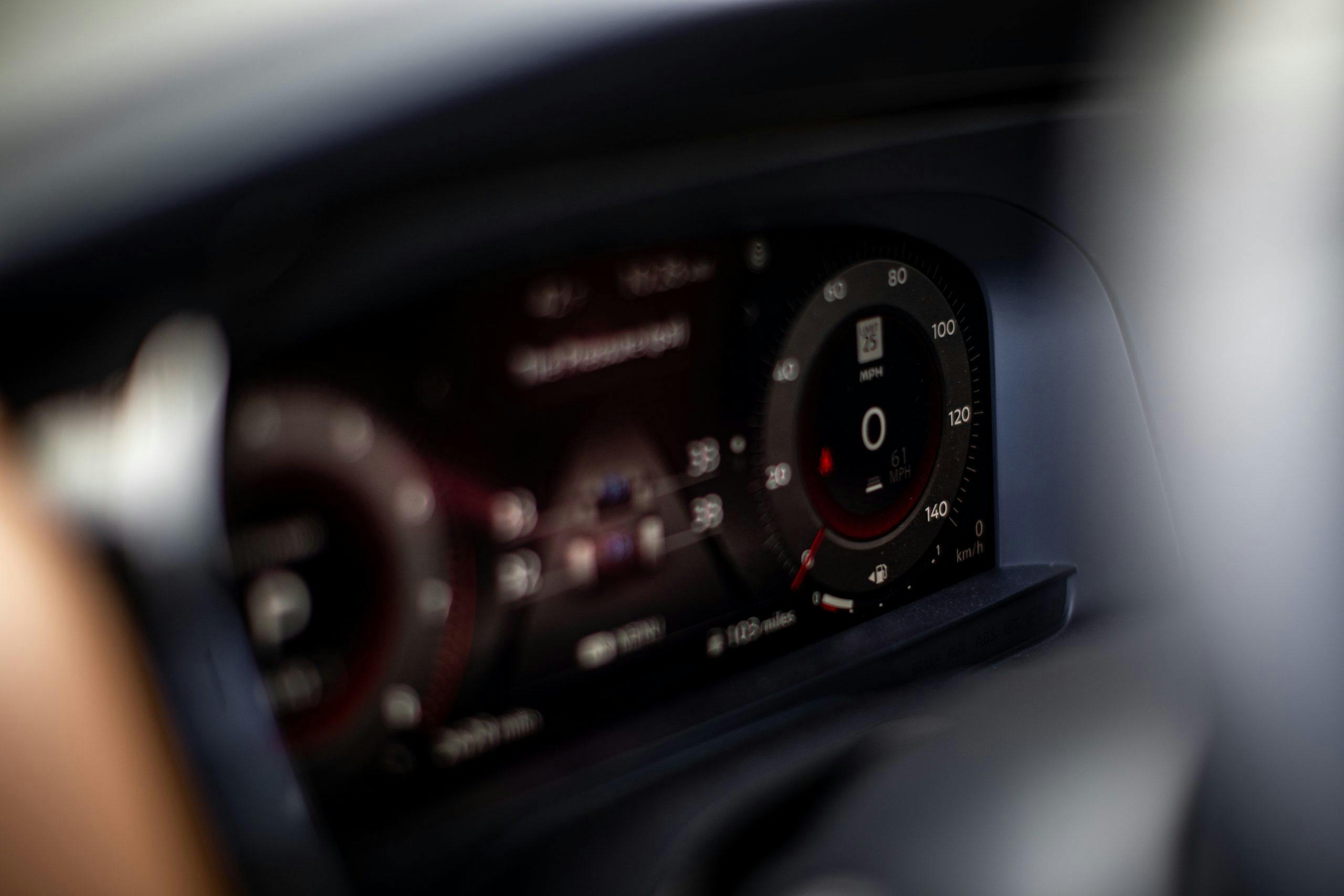 2022 Nissan Pathfinder Platinum digital gauges