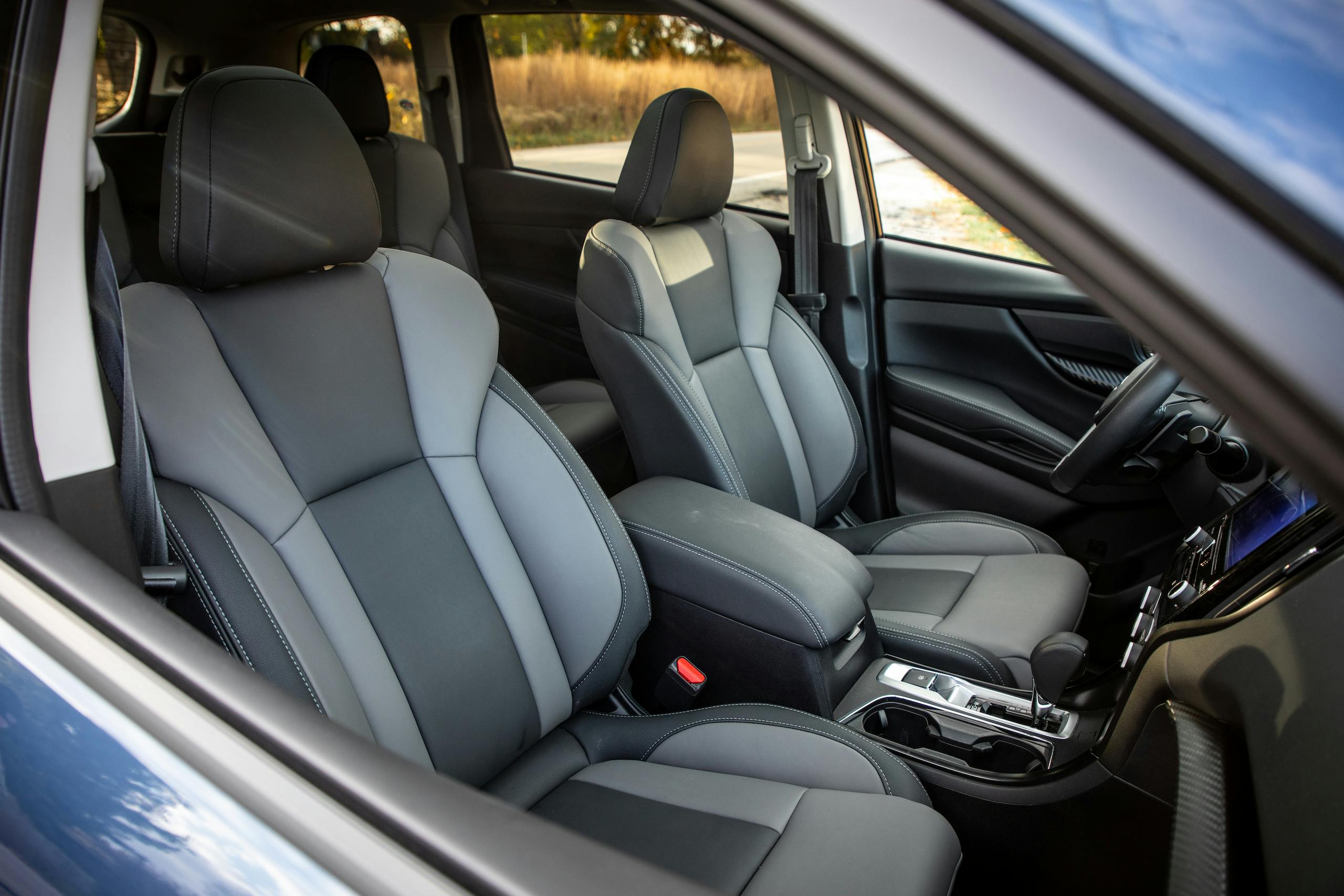 2022 Subaru Ascent Onyx Edition interior front high angle