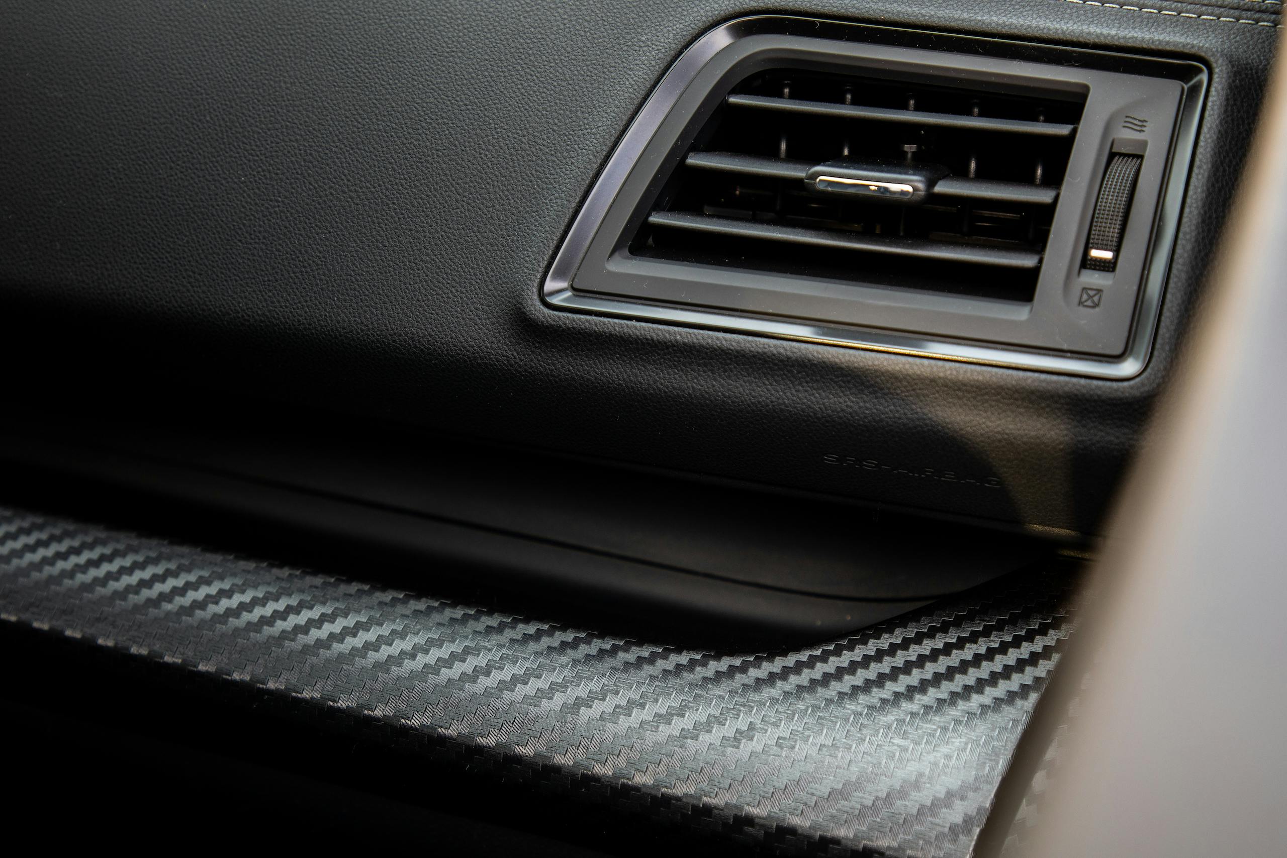 2022 Subaru Ascent Onyx Edition interior dash trim detail