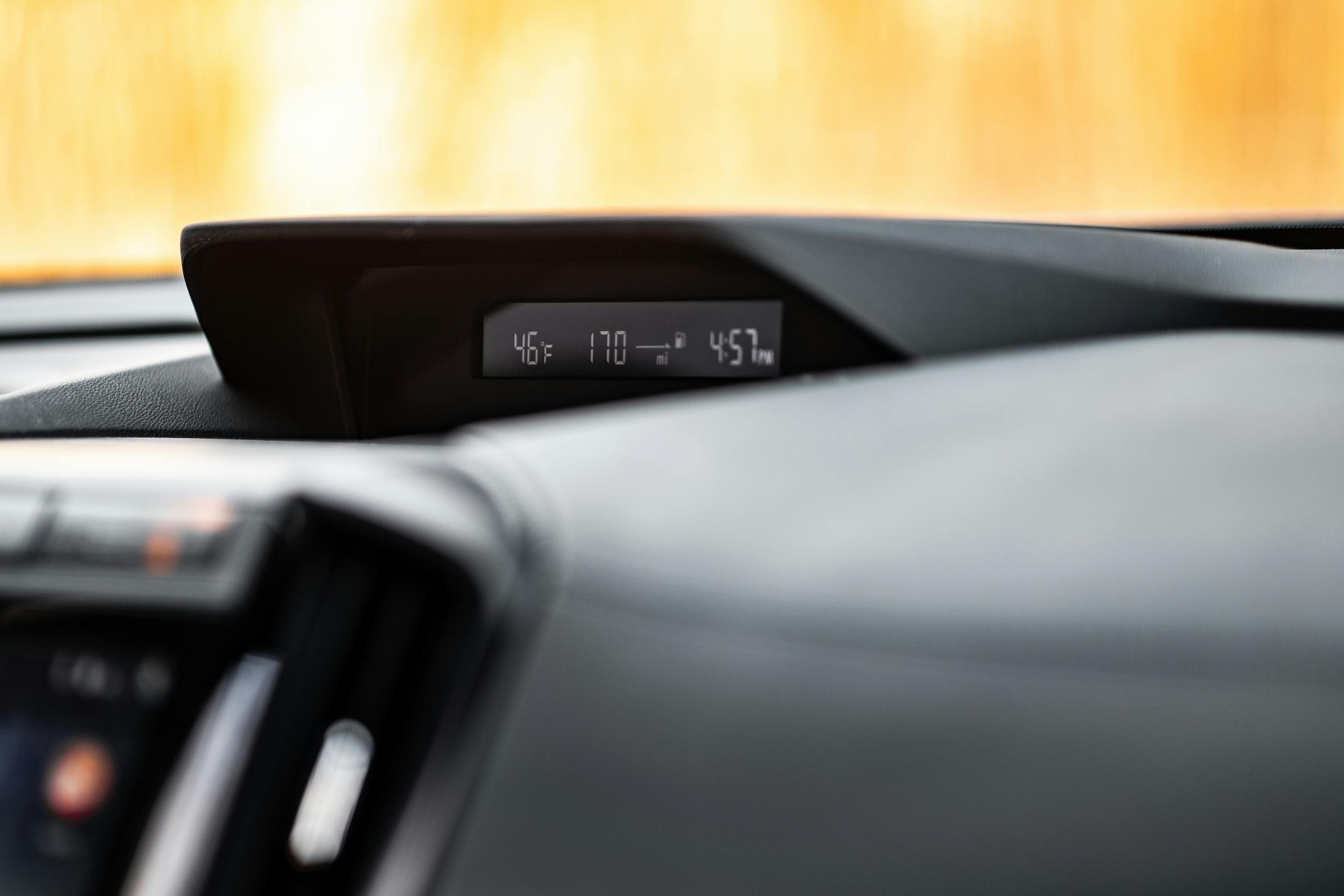2022 Subaru Ascent Onyx Edition interior dash temp range time
