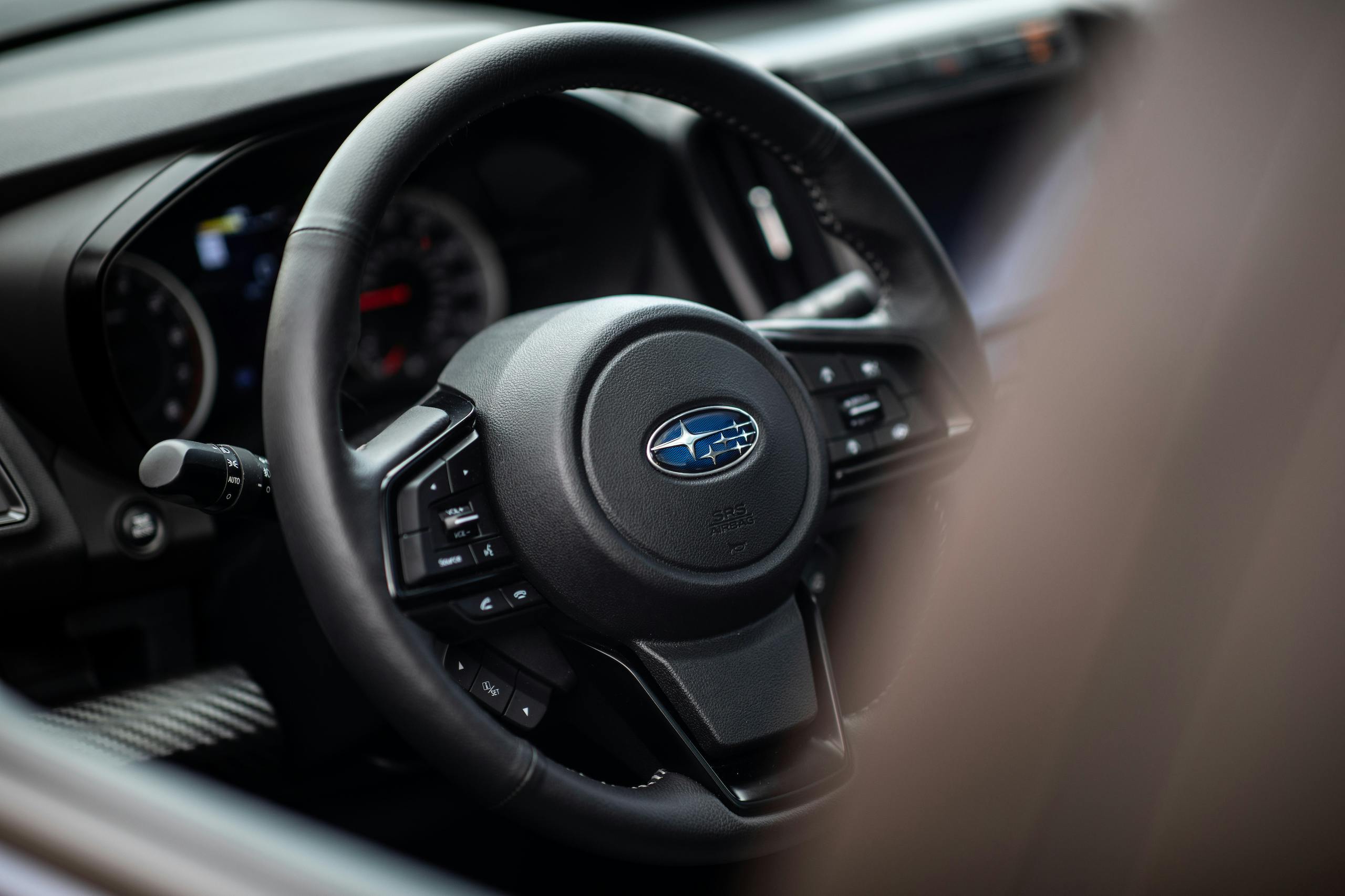 2022 Subaru Ascent Onyx Edition interior steering wheel