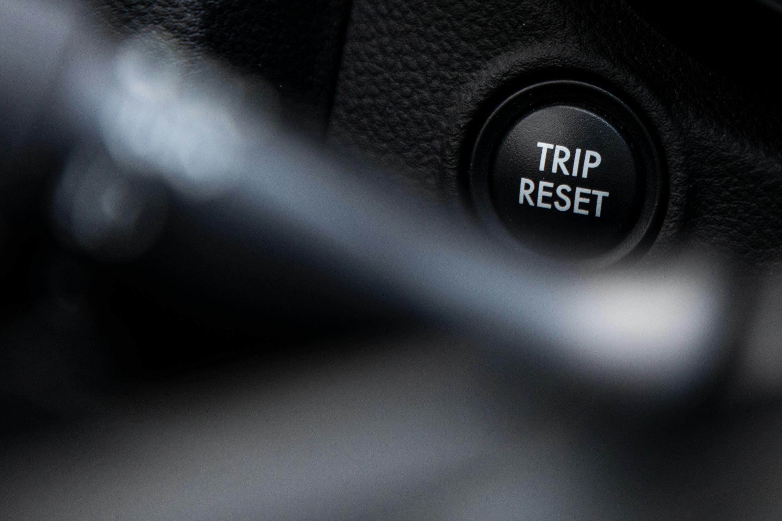 2022 Subaru Ascent Onyx Edition interior trip reset button