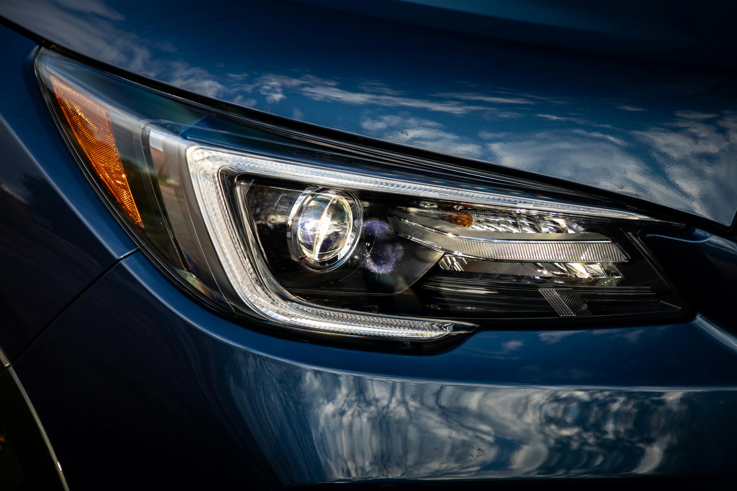 2022 Subaru Ascent Onyx Edition headlight closeup