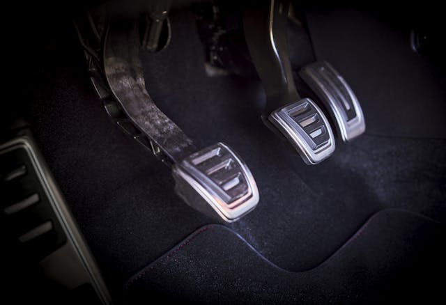 2022 VW Golf GTI three pedals