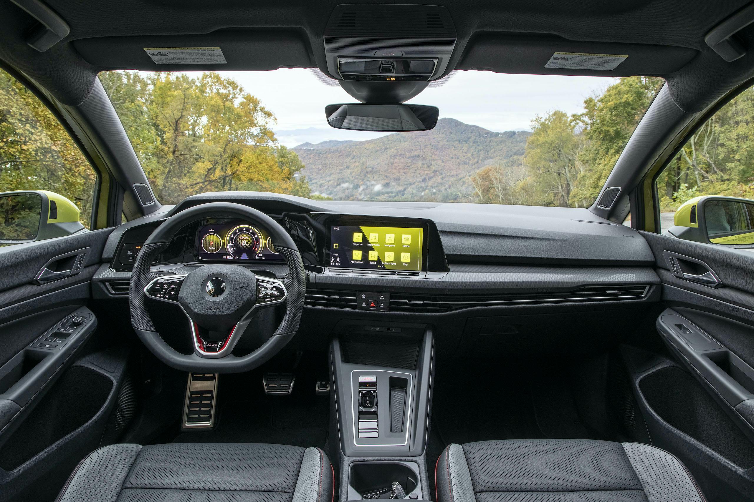 2022 VW Golf GTI interior