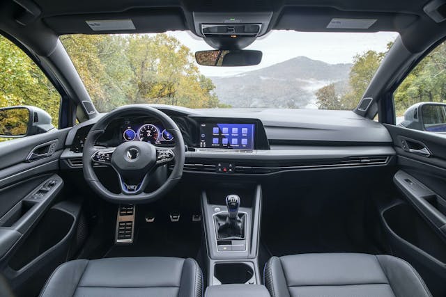 2022 VW Golf R interior