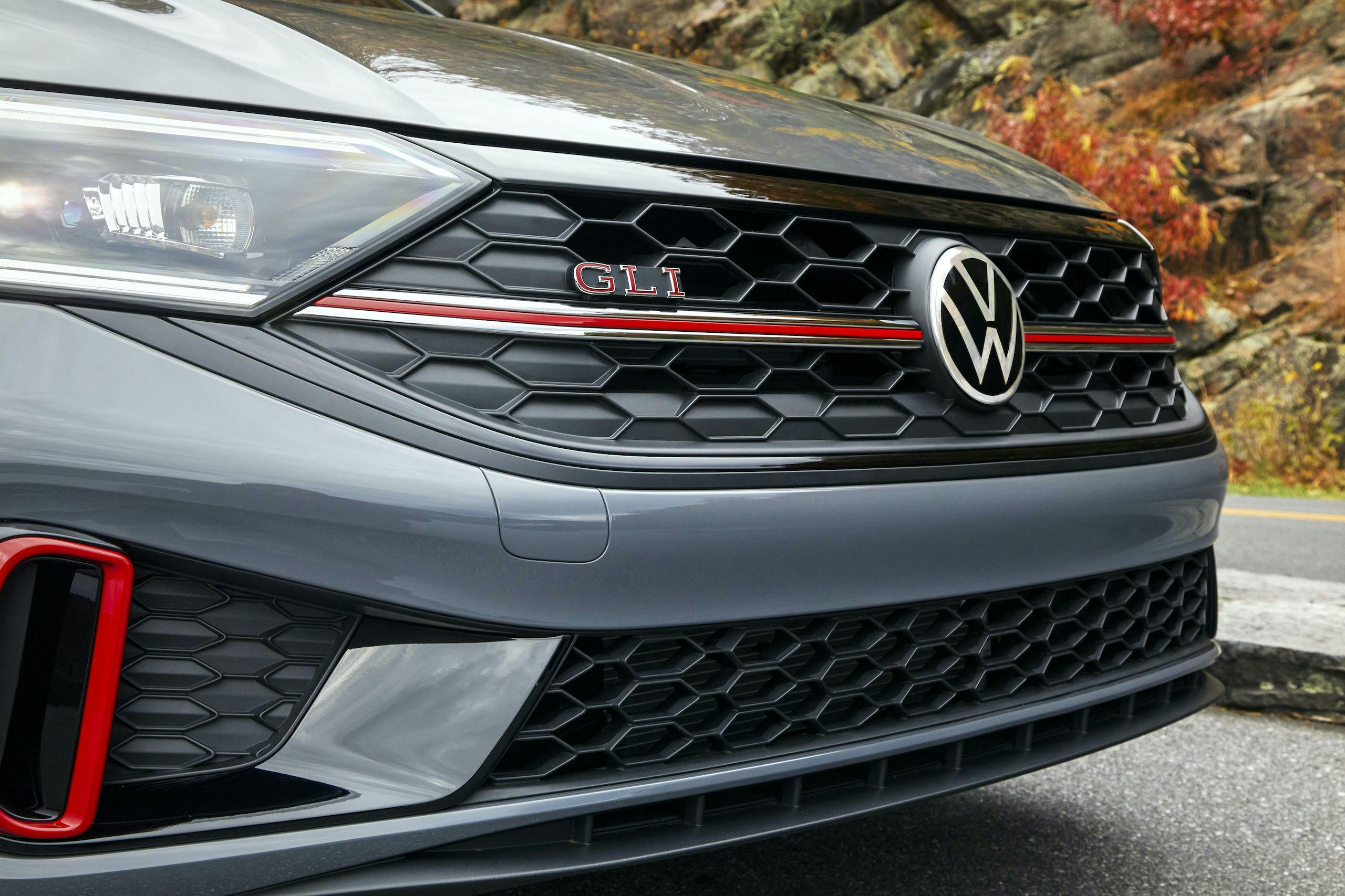 2022 VW Golf GLI front grille