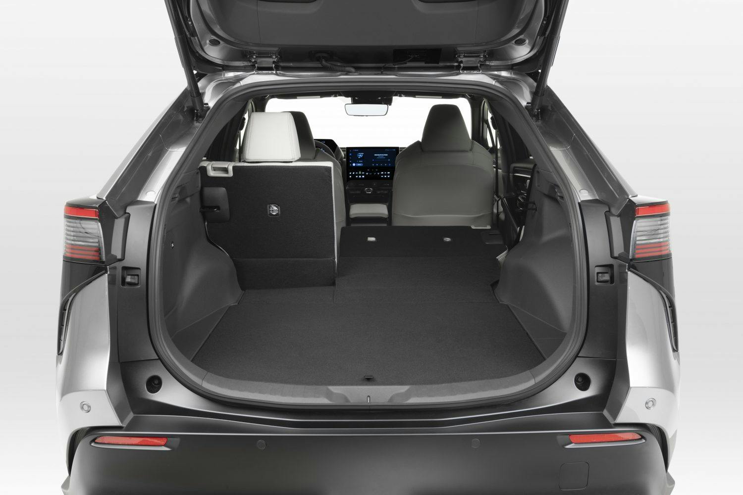 2023 Toyota BZ4X interior trunk space EV SUV