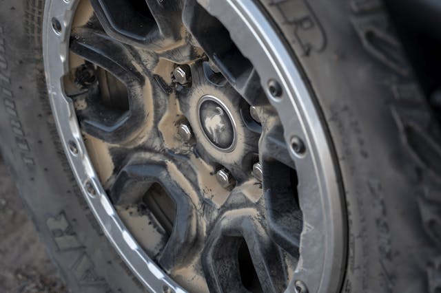 2021 Ford Bronco Badlands wheels