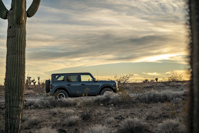 2021 Ford Bronco Badlands landscape