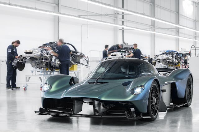 aston martin first valkyrie customer car finished 2021