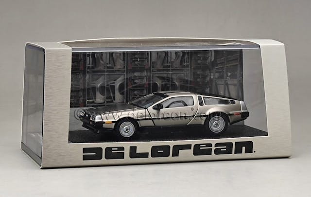 DeLorean merchandise scale model commemorative 40 years anniversary