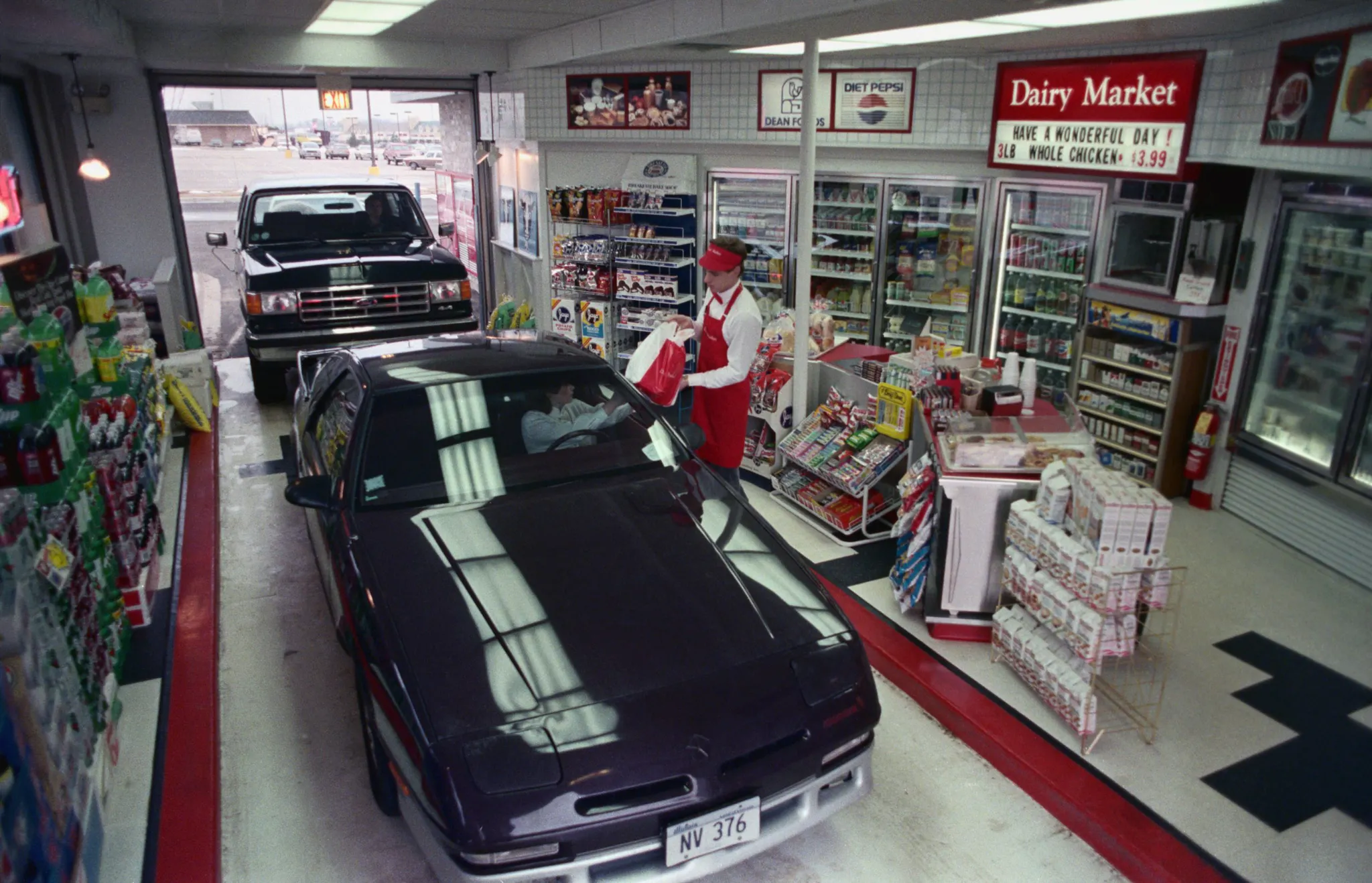The first drive-thru banking window was introduced 75 years ago … or ...