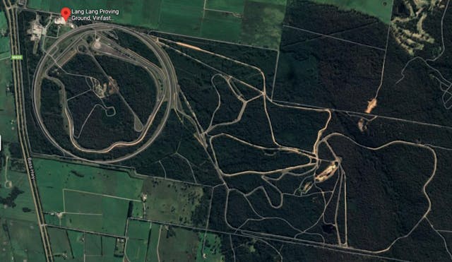 Holden Proving Ground Google Maps Satellite
