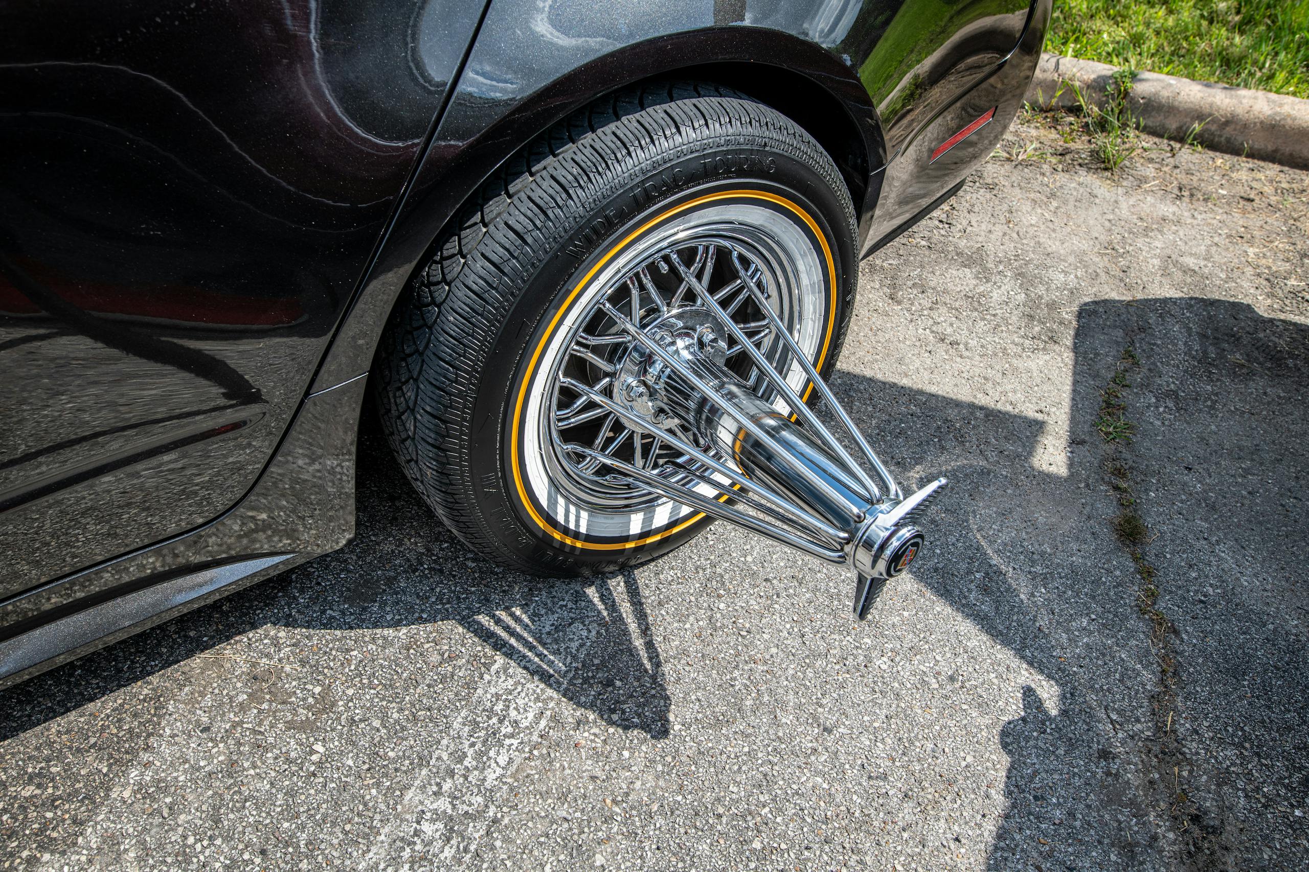 Houston slab car Cadillac wheel