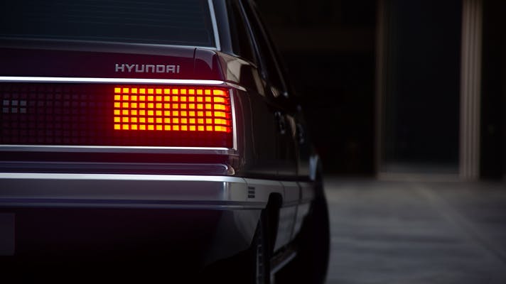 Hyundai Grandeur Concept Restomod