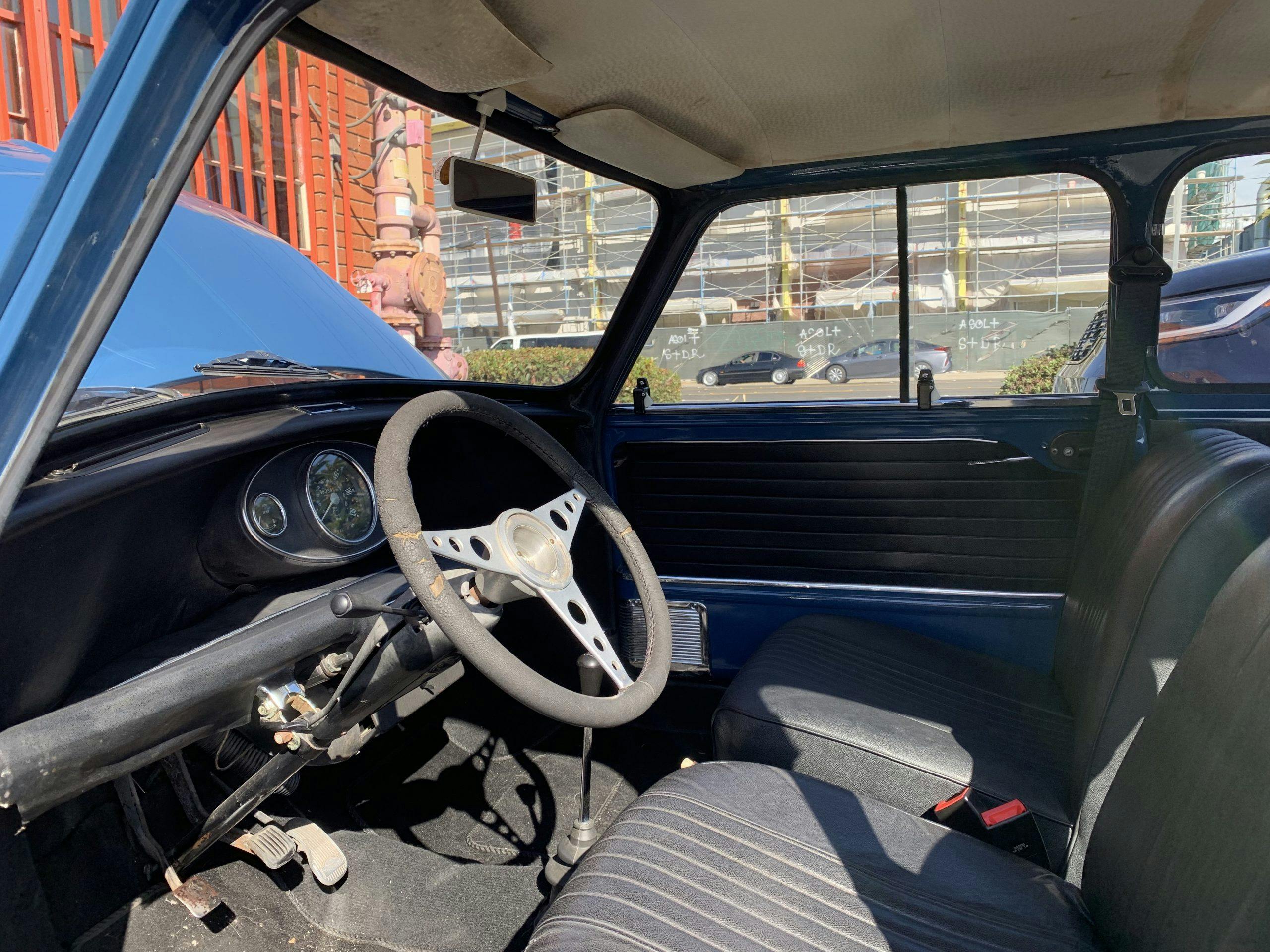 CXC simulations 1967 Mini Cooper S interior